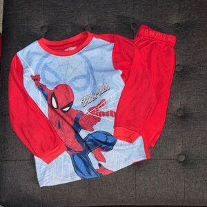 Marvel Spider-Man Kids Pajama Set - Vibrant Red and Blue